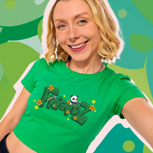 CROP TOP ZIELONY - WERKA